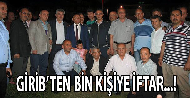 Giresunlu işadamlarından 1000 kişiye iftar