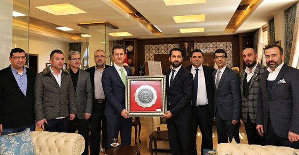 GİV'den Rektör Görgün'e ziyaret