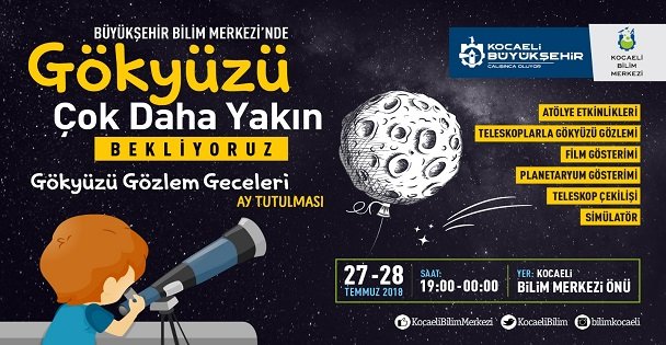 Gökyüzü Gözlem Geceleri Başlıyor