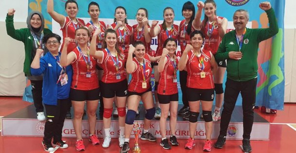 GÖLCÜK İŞİTME ENGELLİLER KADINLAR VOLEYBOL TAKIMI TÜRKİYE ŞAMPİYONU