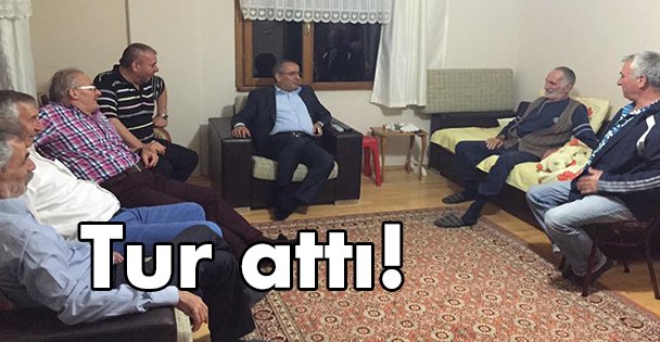 Gölcük'de tur attı!
