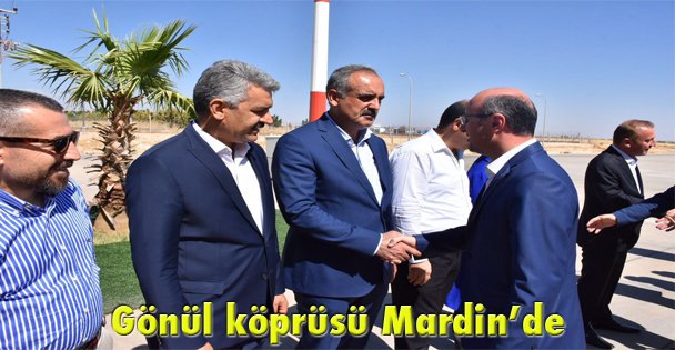 Gönül köprüsü Mardin'de