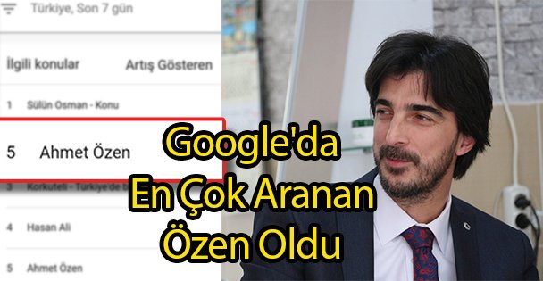 Google'da En Çok Aranan Özen Oldu