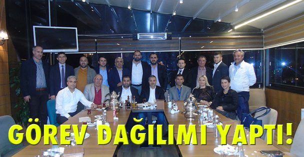 Görev dağılımı yaptı
