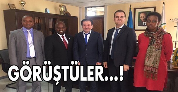 Görüşme gerçekleştirdiler