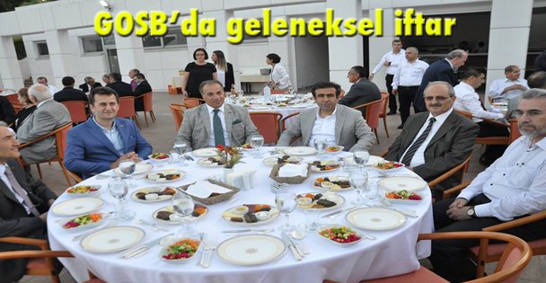 GOSB'da geleneksel iftar