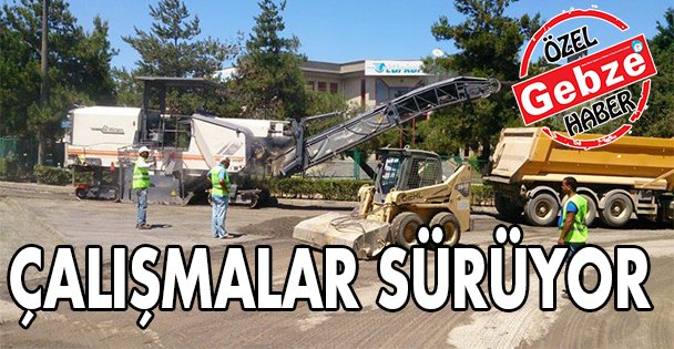 GOSB'ta çalışmalar sürüyor