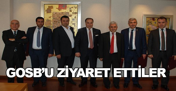 GOSB'u ziyaret ettiler