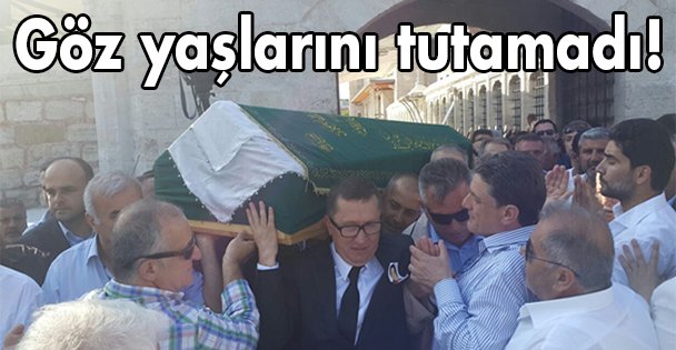 Göz yaşlarını tutamadı!