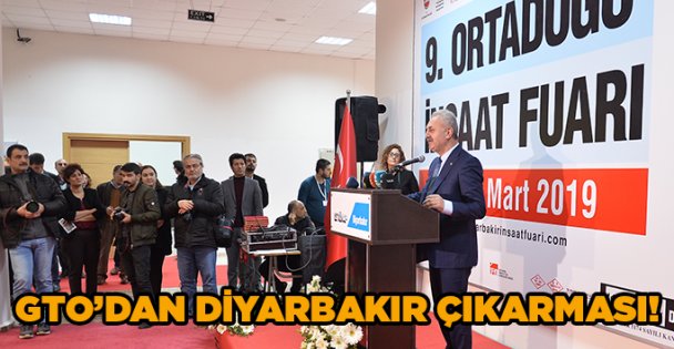 GTO'dan Diyarbakır çıkarması!
