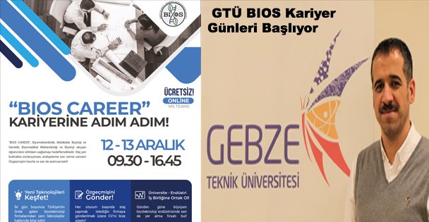 GTÜ BIOS Kariyer Günleri Başlıyor