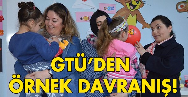 GTÜ'den Cezaevinde Büyüyen Çocuklara Ziyaret