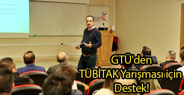 GTÜ'den Destek!