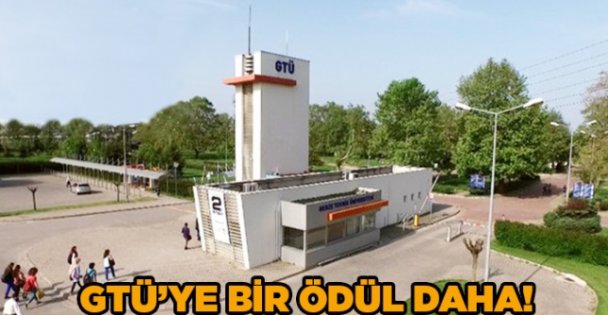 GTÜ'ye bir ödül daha!