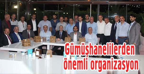 Gümüşhanelilerden Kültürel Organizasyon!