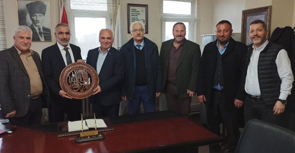 Gümüşhaneliler'den Ömer İslamoğlu'na Ziyaret