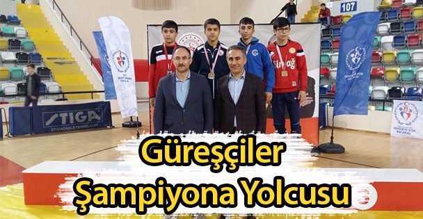 Güreşçiler Şampiyona Yolcusu