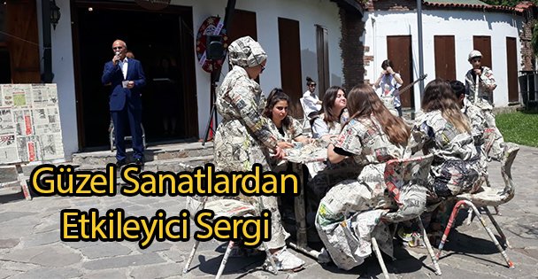 Güzel Sanatlardan Etkileyici Sergi