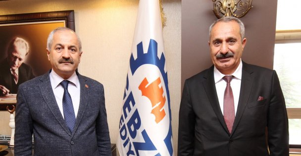 Hakkari'den konuk başkan