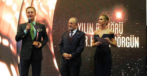 Haluk Görgün 'Yılın Rektörü” ödülünü aldı