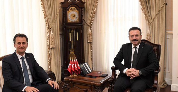 Görgün'den Vali Aksoy'a veda ziyareti
