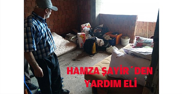 Hamza Şayir'den Yardım Eli