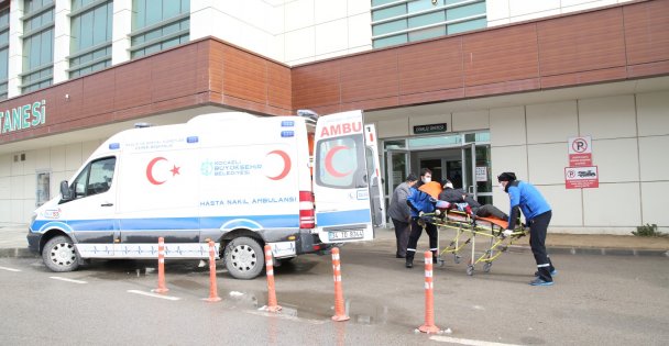 Hasta Nakil Ambulansları Kara Kışta Görev Başında