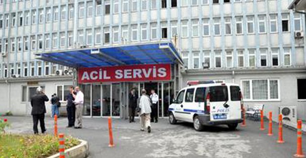 Hastanede tartışma: 1 Yaralı!