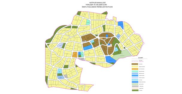 HATİPLER MAHALLESİNDE 43 HEKTARLIK İMAR UYGULAMASI TAMAMLANDI