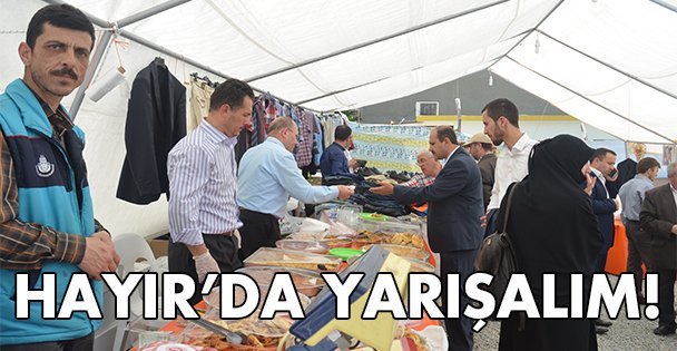 Hayır'da yarışalım!