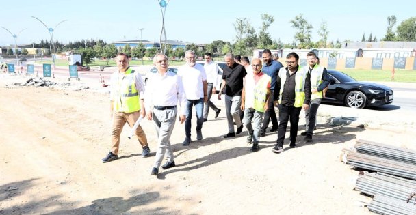 Hayri Baraçlı, Gebze'deki stratejik projeleri yerinde inceledi