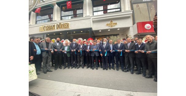 Hâcehan Döner, görkemli törenle açıldı
