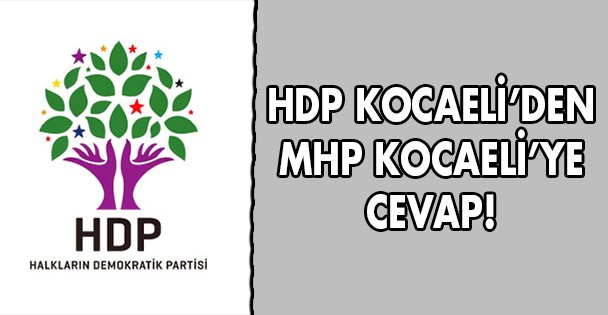 HDP cevap verdi!