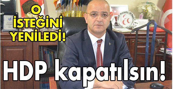HDP kapatılsın!