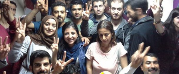 HDP'de sevinç var