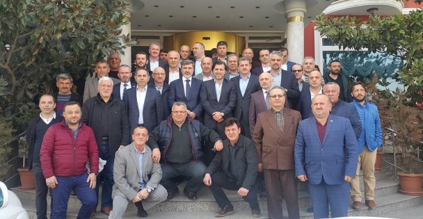 Hemşerileriyle buluştu!
