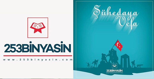 Şehitler için 253 bin  Yasin