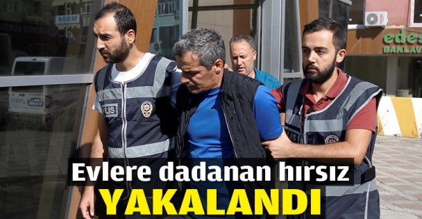 Hırsız yakayı sonunda ele verdi