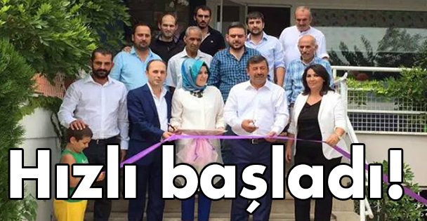 Hızlı başladı!