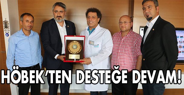 Höbek spora desteğini sürdürecek