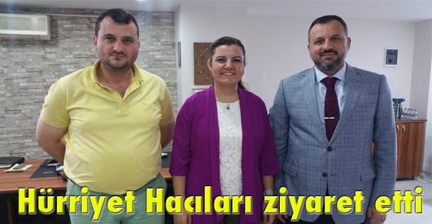 Hürriyet Hacıları ziyaret etti
