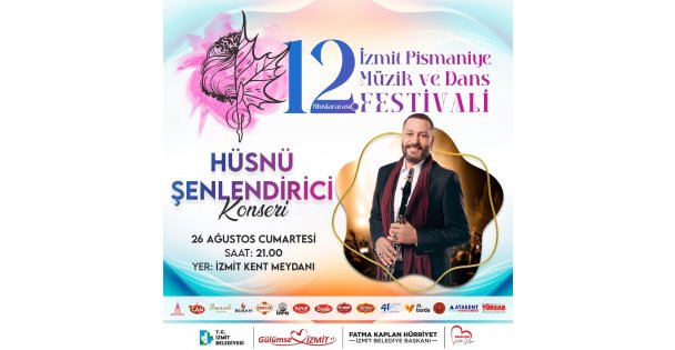 Hüsnü Şenlendirici pişmaniye festivalinde sahne alacak