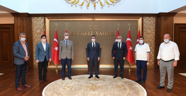 İDEBİR Kocaeli Valiyi Ziyaret Etti