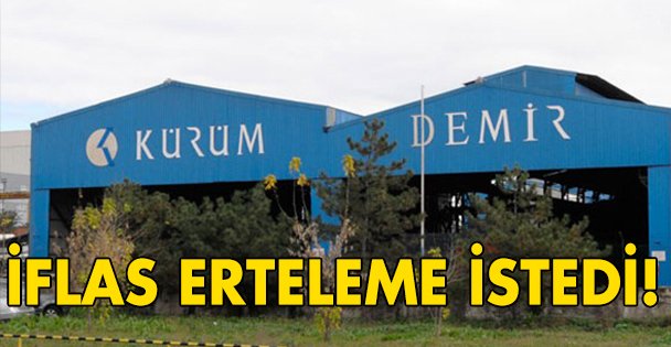 İflas erteleme istedi!