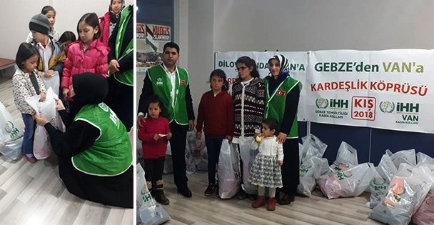 İHH Gebze'den Van'a Kardeşlik Köprüsü