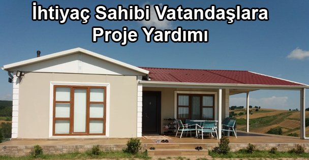 İhtiyaç sahibi vatandaşlara proje yardımı