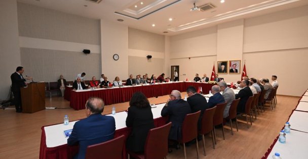 İl Göç Kurulu Koordinasyon Toplantısı, Vali İlhami Aktaş Başkanlığında Gerçekleşti