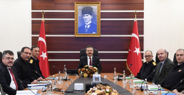 İl Güvenlik ve Asayiş Koordinasyon Toplantısı  Gerçekleştirildi