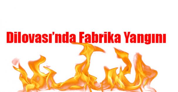 İlaç Fabrikasında Yangın !