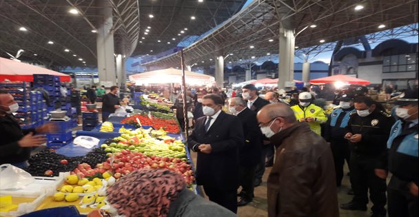 İlçe Pazarlarında Denetimler